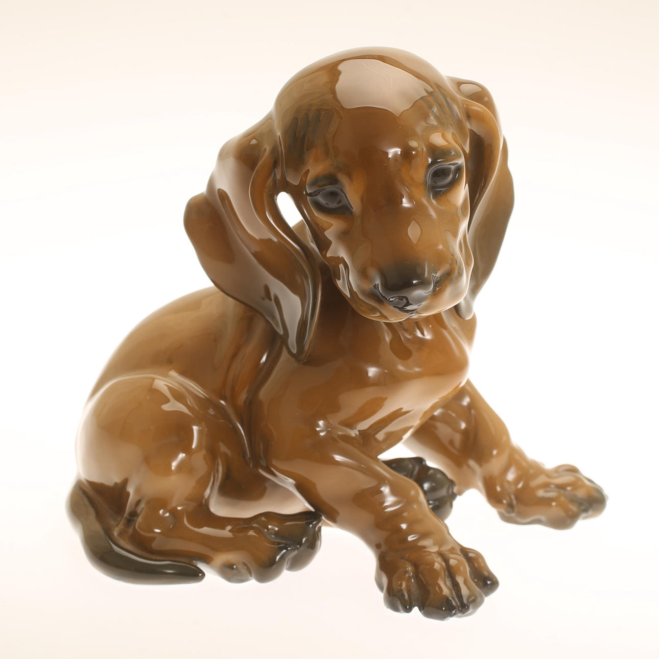 FIGUR, hund, porcelæn, Rosenthal.