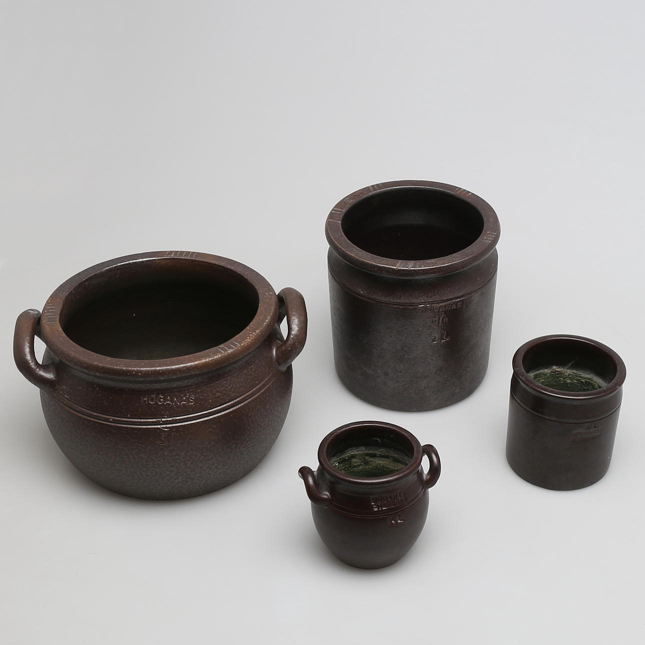 PARTI KERAMIK, 4 st krus, Höganäs.