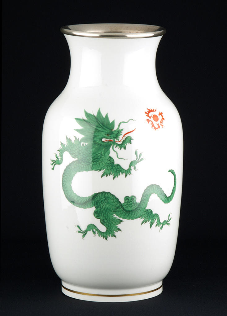 STOR VAS, Meissen Porslin Manufaktur. 1934 - 1948. Tyskland.