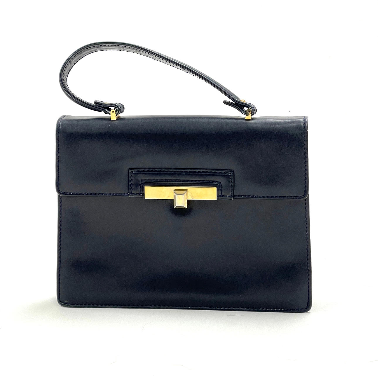 VINTAGE ASPREY BAGUETTE-HANDTASCHE.