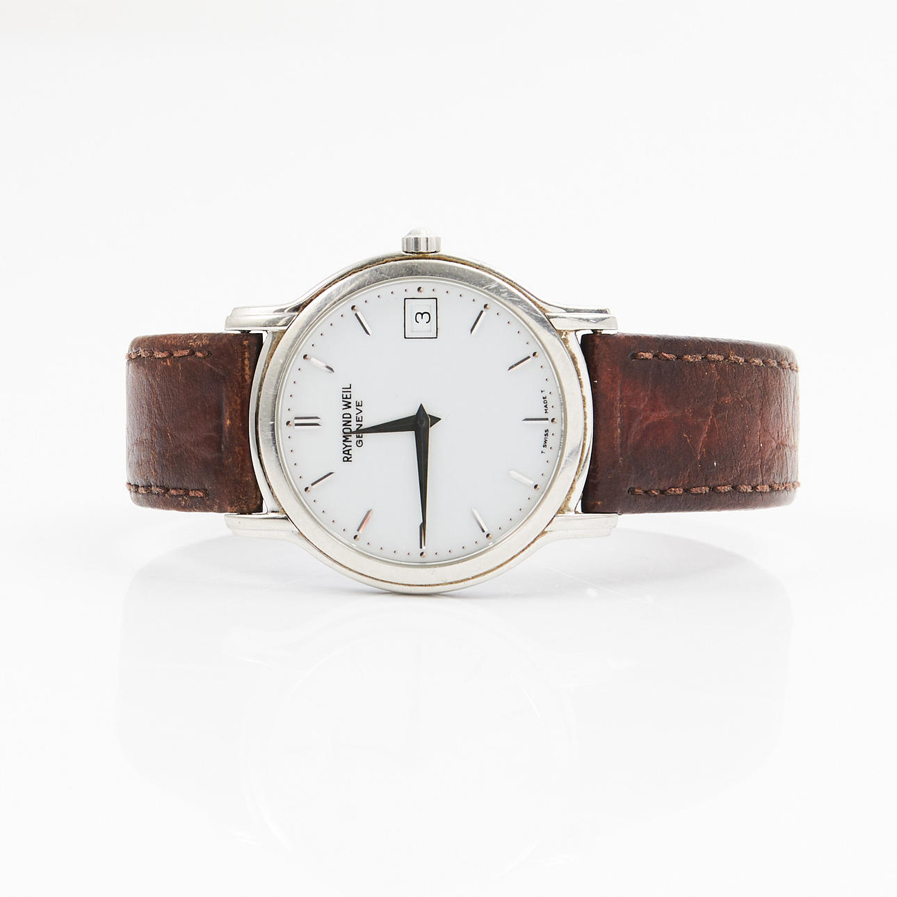 RAYMOND WEIL, wristwatch, steel.