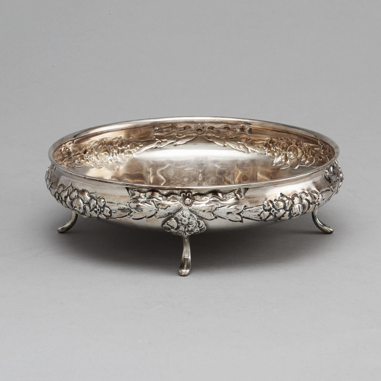 SKÅL, silver, J.Tostrup 1916, Norge, ca 350 gram.