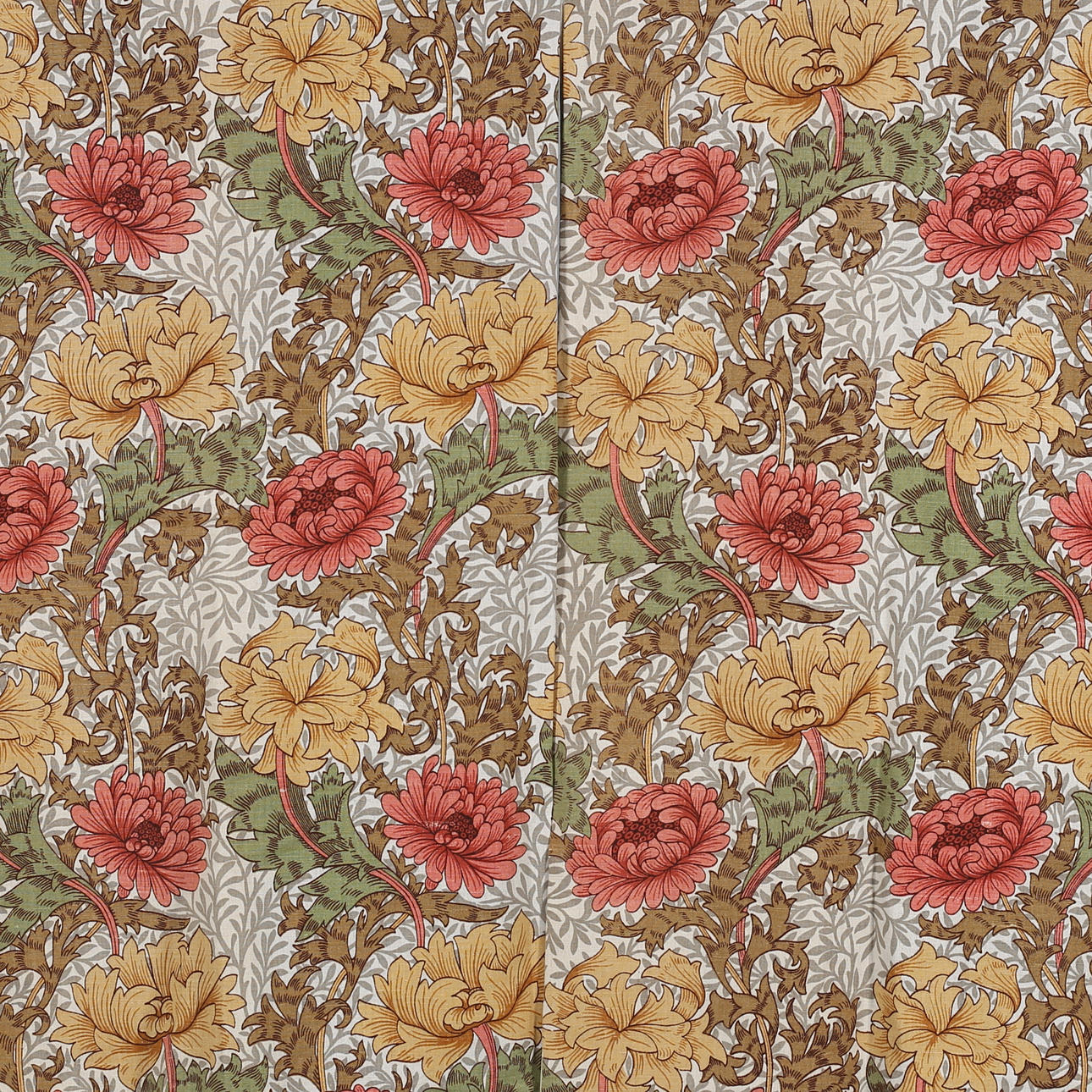 CORTINAS, "Crisantemo" de la colección "Compendium", William Morris & Co.