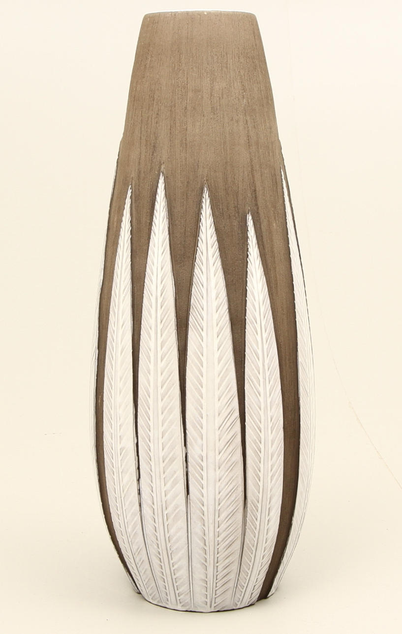 GOLVVAS, lergods, "Paprika", Anna-Lisa Thomson, Upsala-Ekeby.