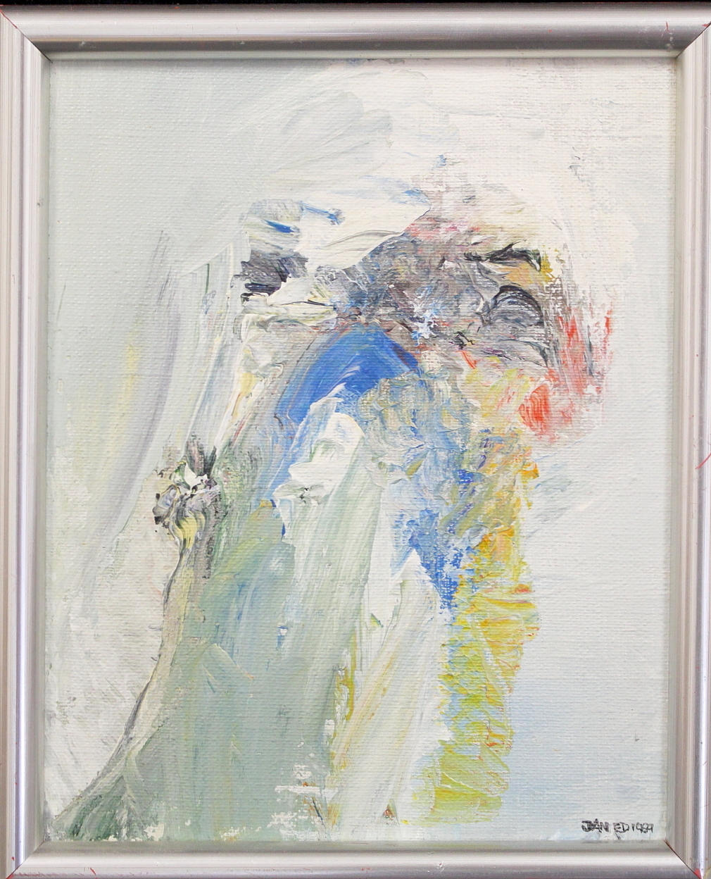 JAN ED. olja på duk, signerad daterad 1969.
