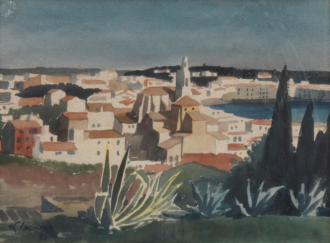 FREDERIC LLOVERAS. Pueblo costero.