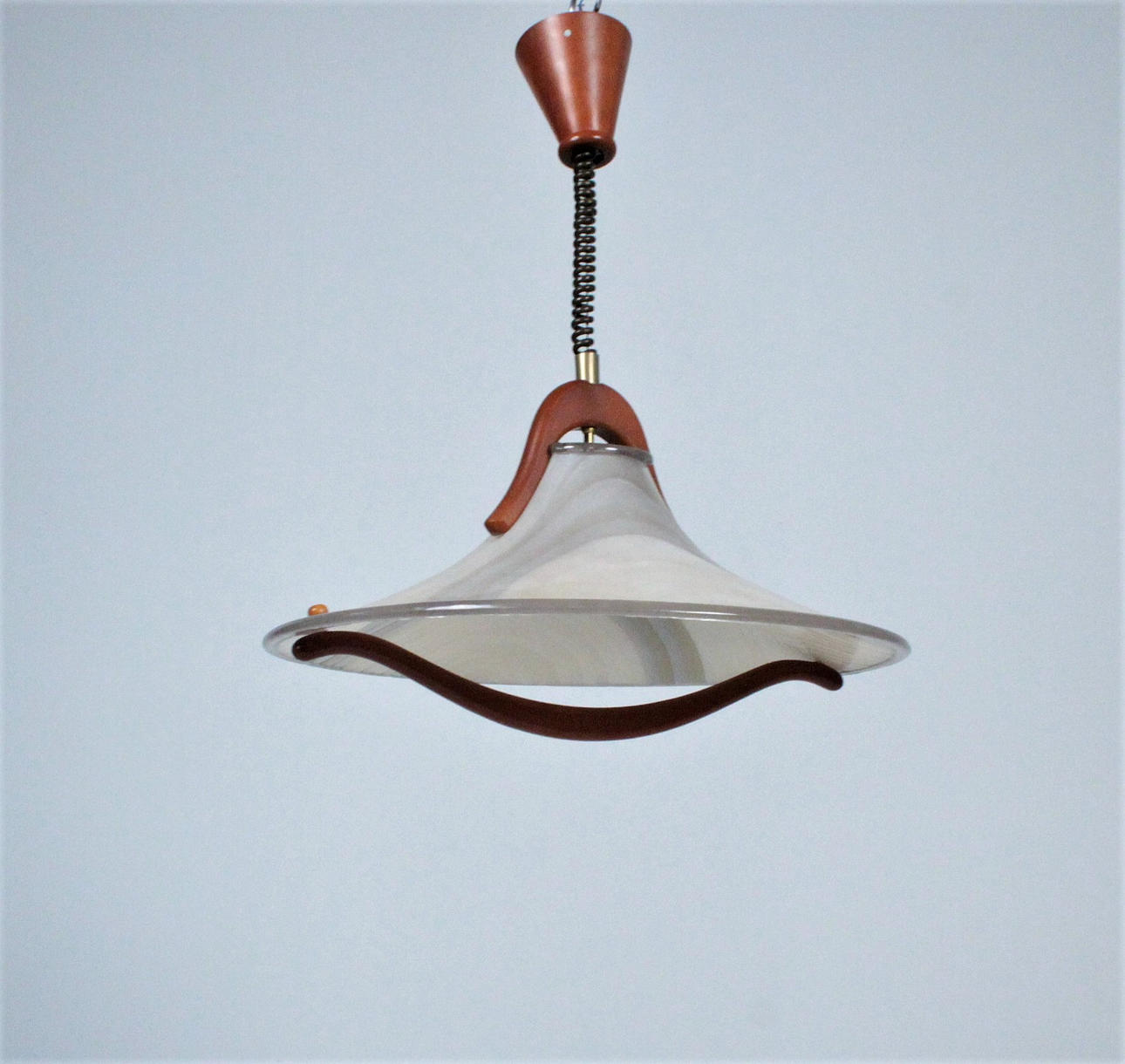 CRISTALLUX Asmuth Leuchten - Deckenleuchte aus Teakholz.