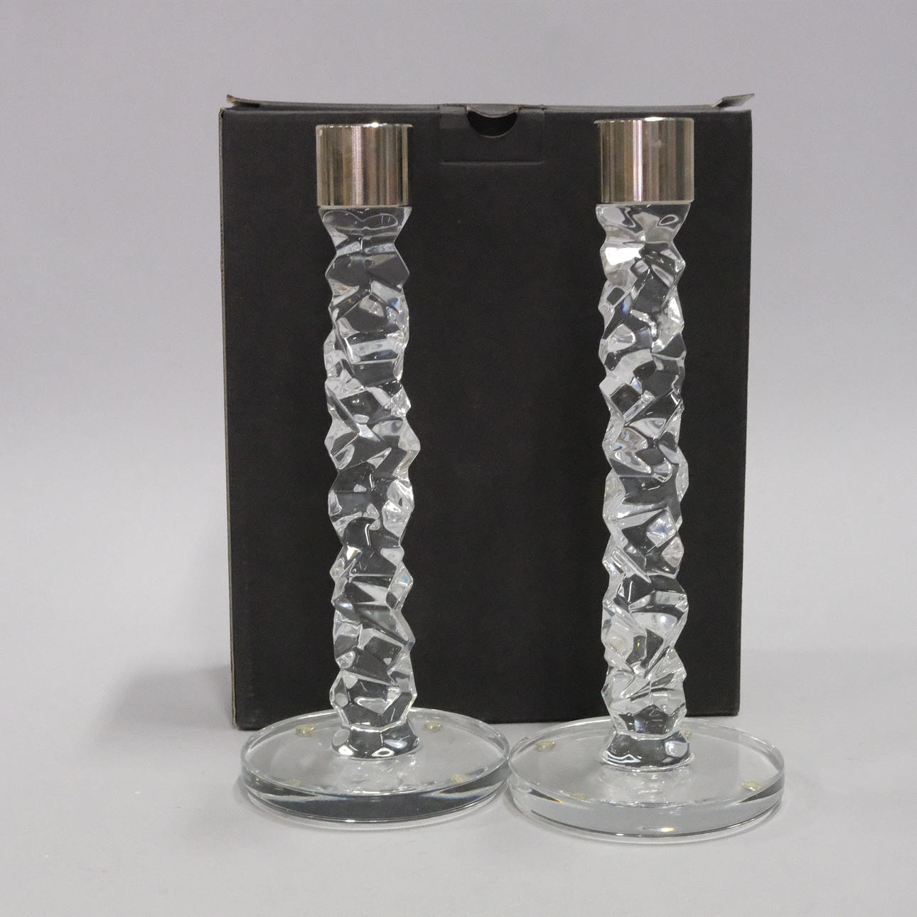 LENA BERGSTRÖM. LYS, ET PAR, CARAT, ORREFORS.