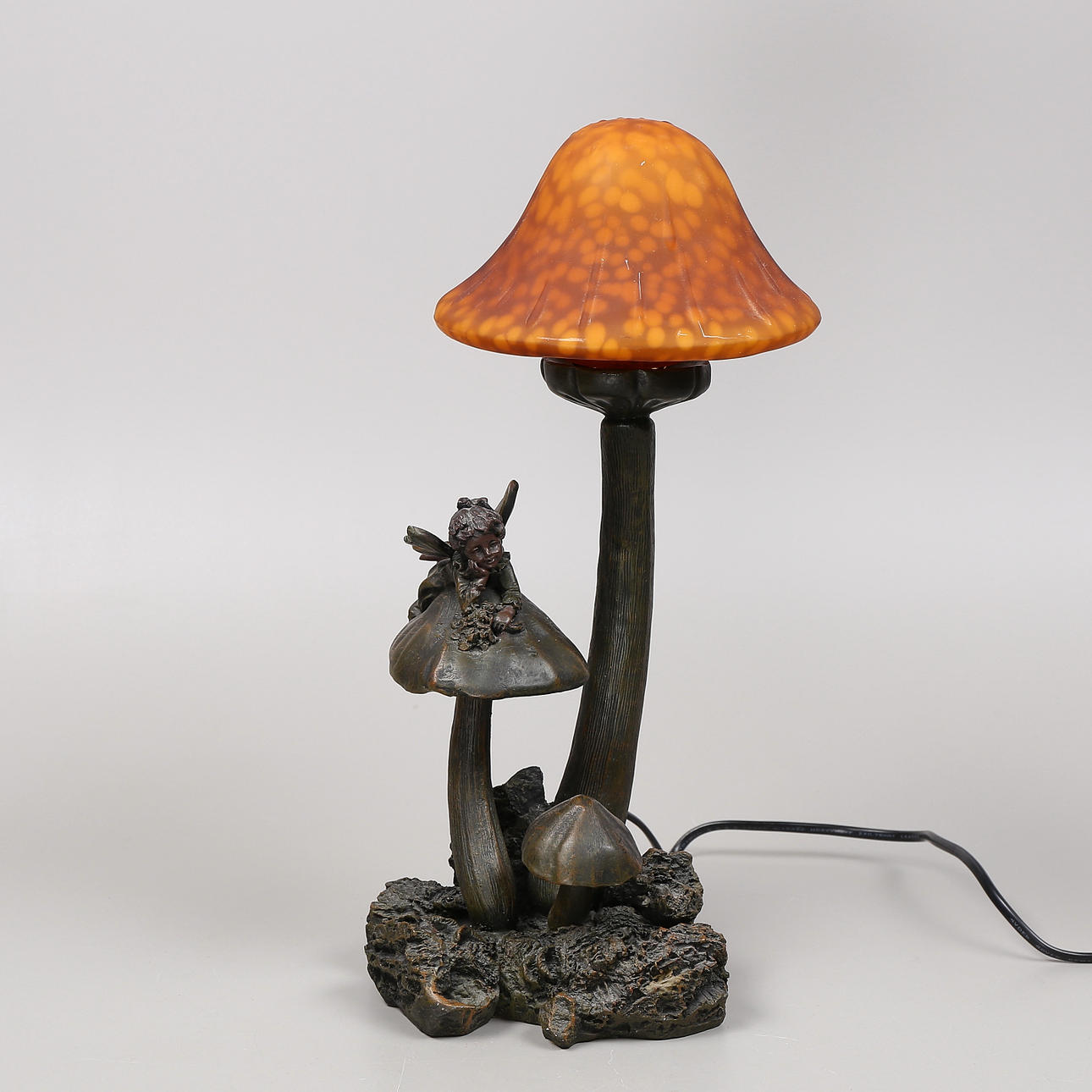 TABLE LAMP, mushroom model, Baroness Design, 2000s.