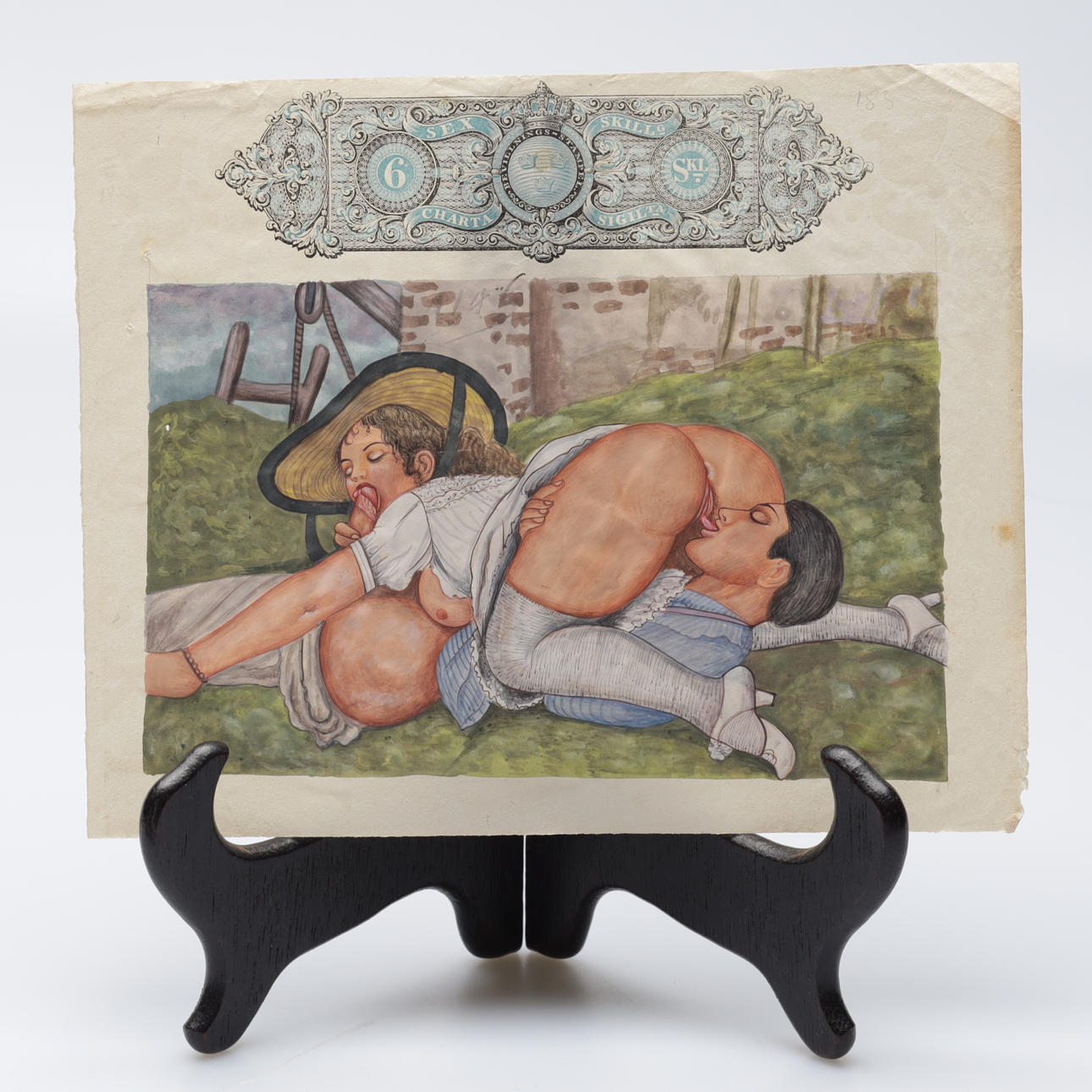 OIDENTIFIERAD KONSTNÄR. sekamedia, Erotiikka.