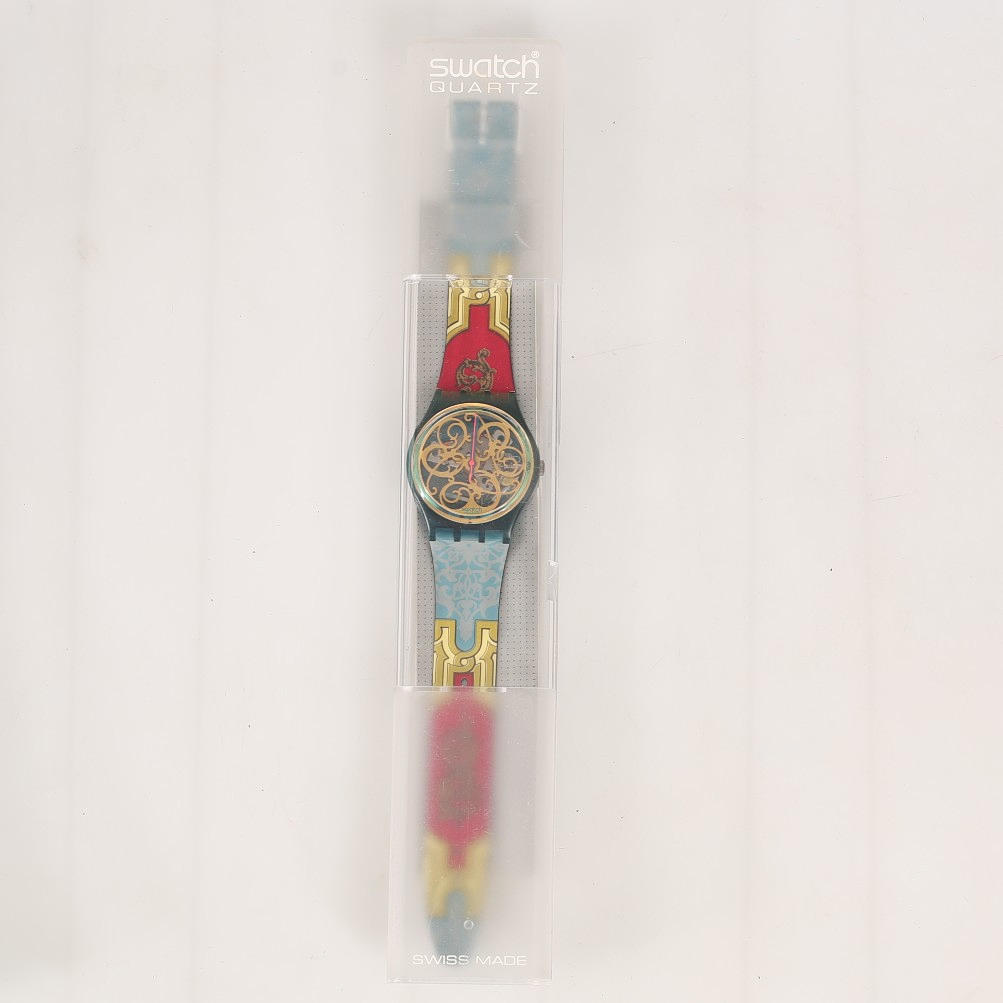 ARMBANDSUR Swatch, Stucchi, 1990, quartz.