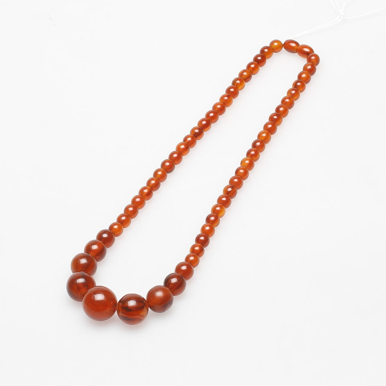 COLLIER, bärnstens imitation, 1900/2000-tal.