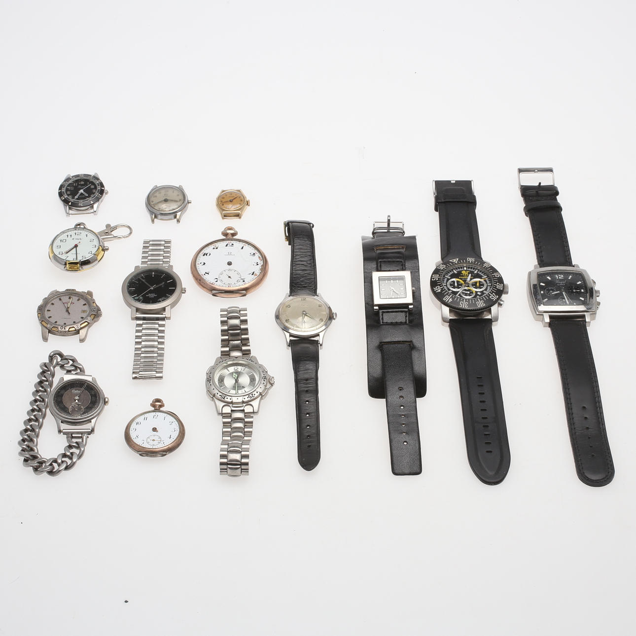 PARTI, armbandsur samt fickur, 1900-tal.