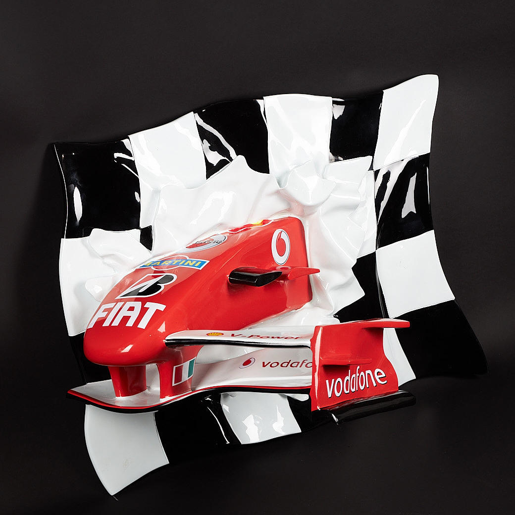 VÆGDEKOR, Formel 1, Ferrari.