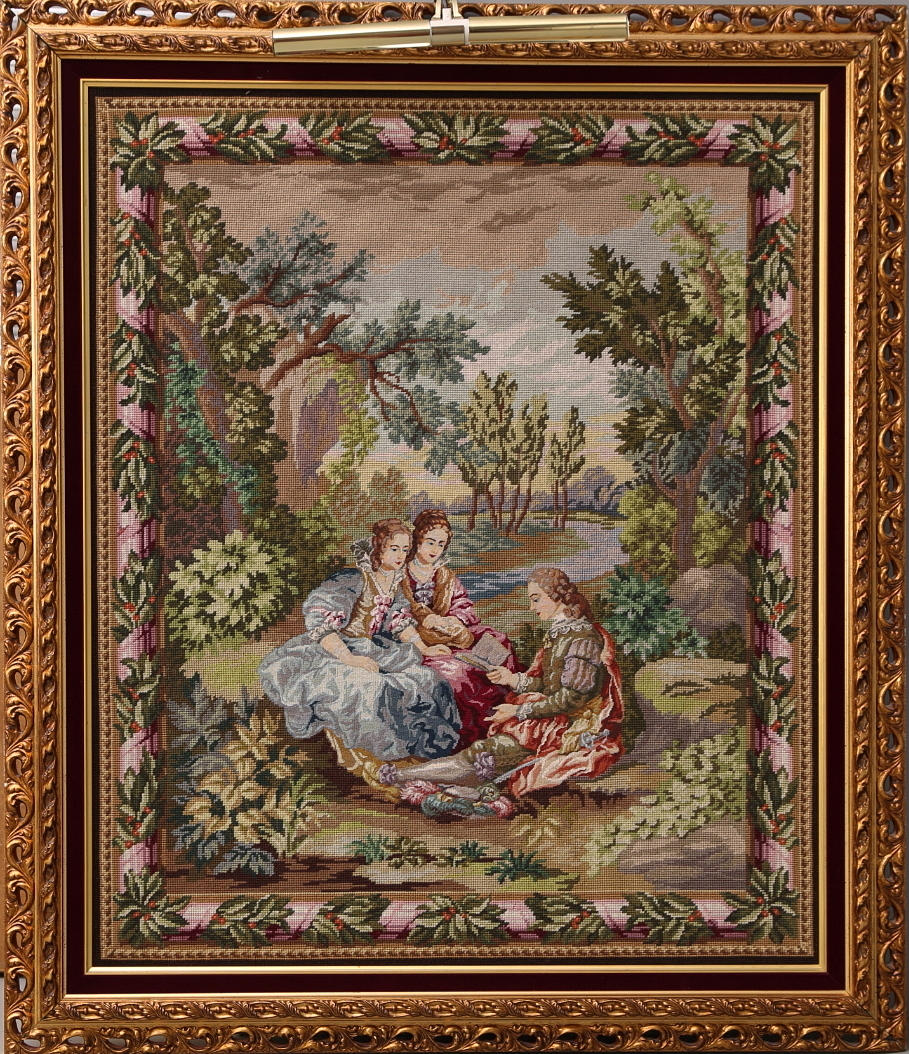 BRODERAD TAVLA, 1900-talets andra hälft.