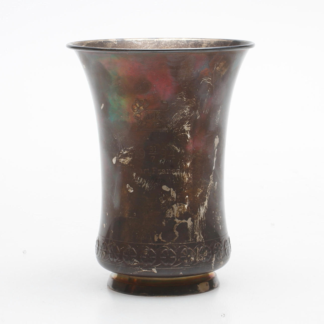VAS, sterlingsilver, GAB, vikt ca. 198,4 gram.