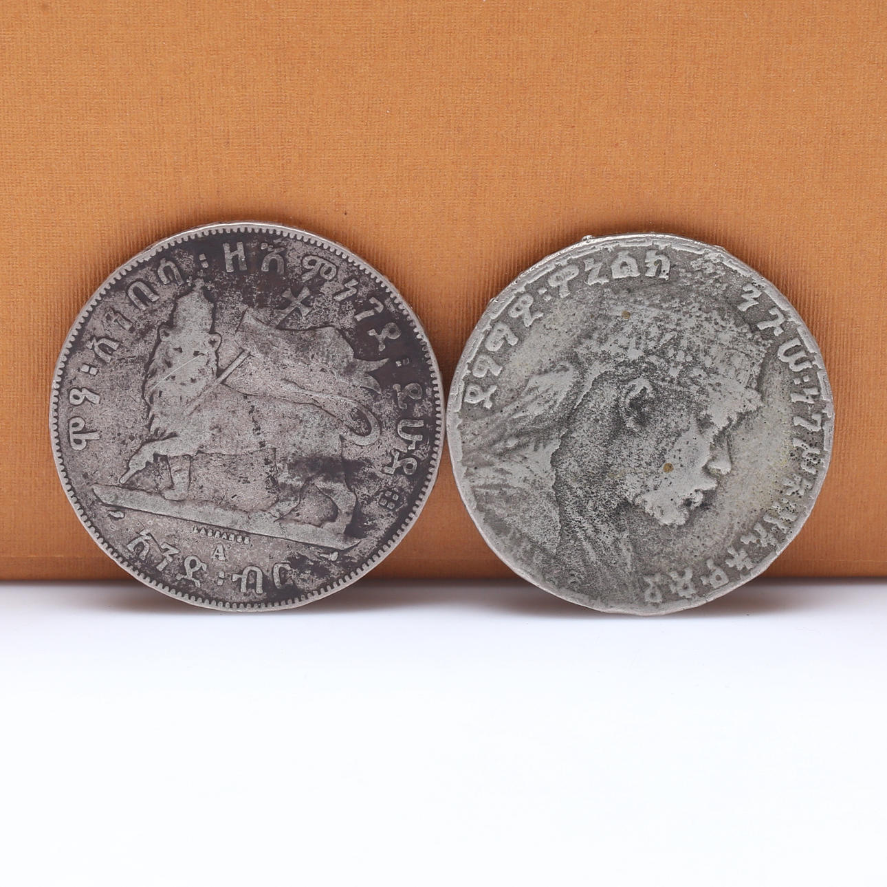 MYNT, 2 st, silver, Etiopien.