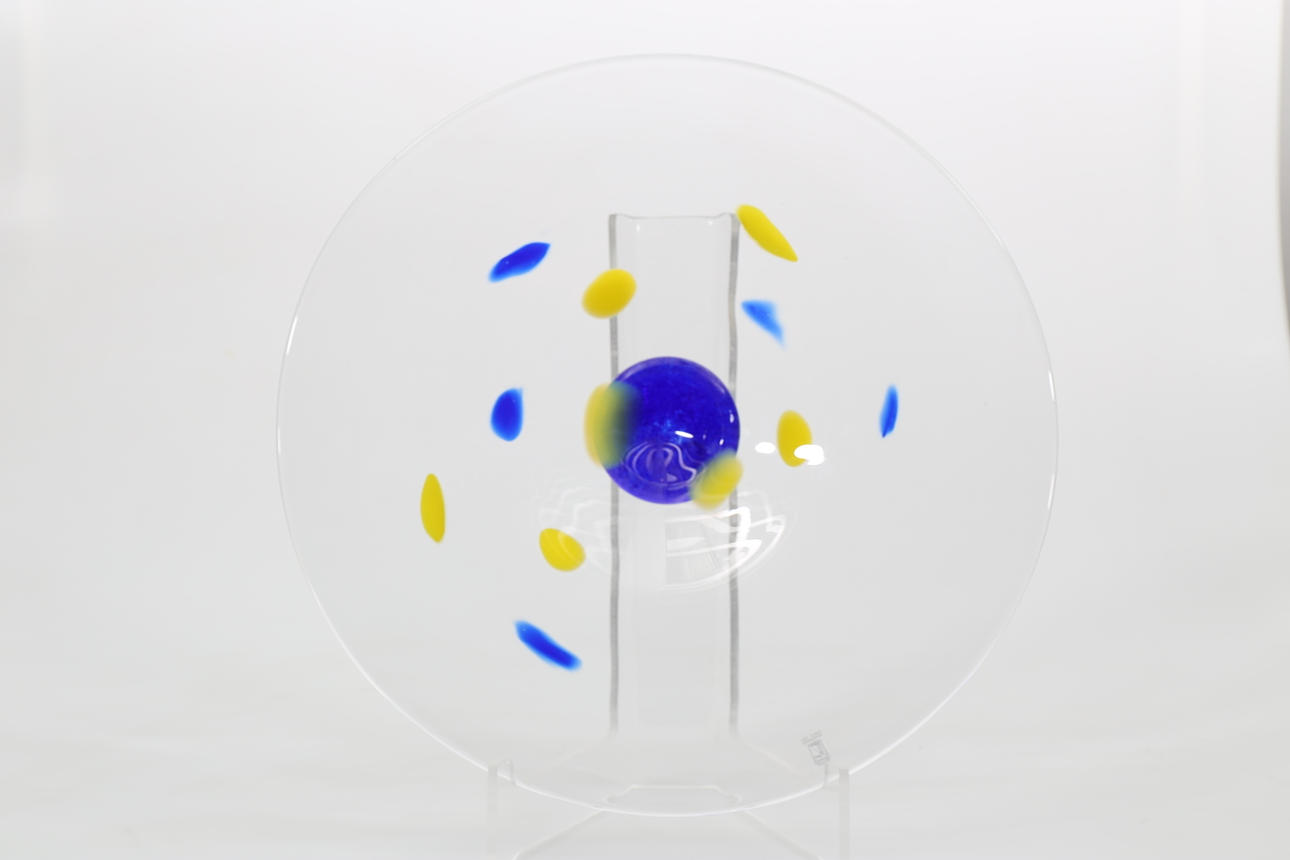 HELÉN TAPPER. Fat, glas, Johansfors, signerat H Tapper.