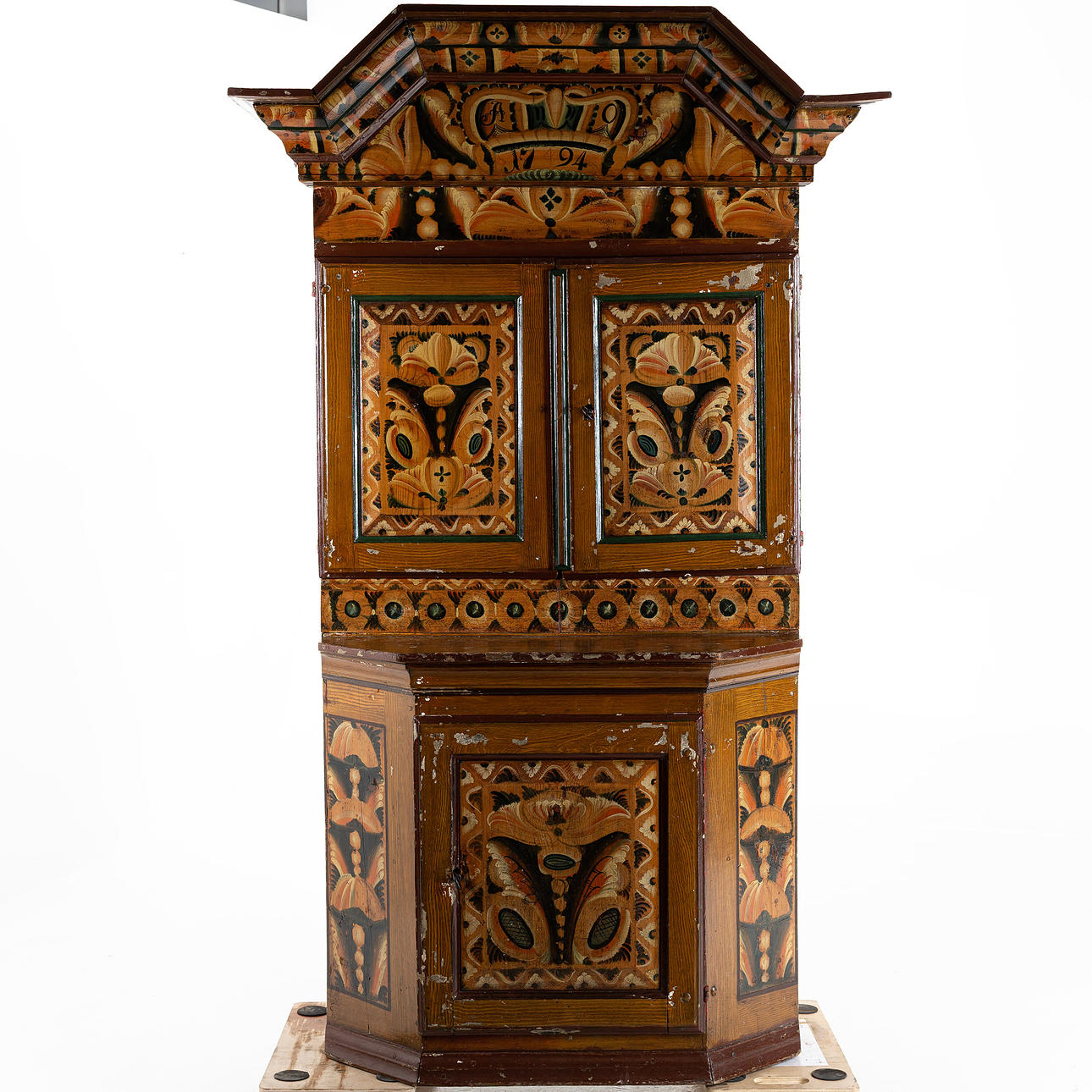 SKÅP, allmoge, Dalarna, daterat 1794.