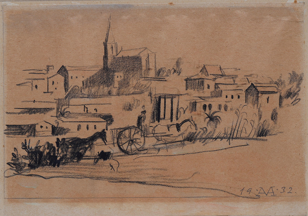 ANTONI VILA ARRUFAT. Rural view.