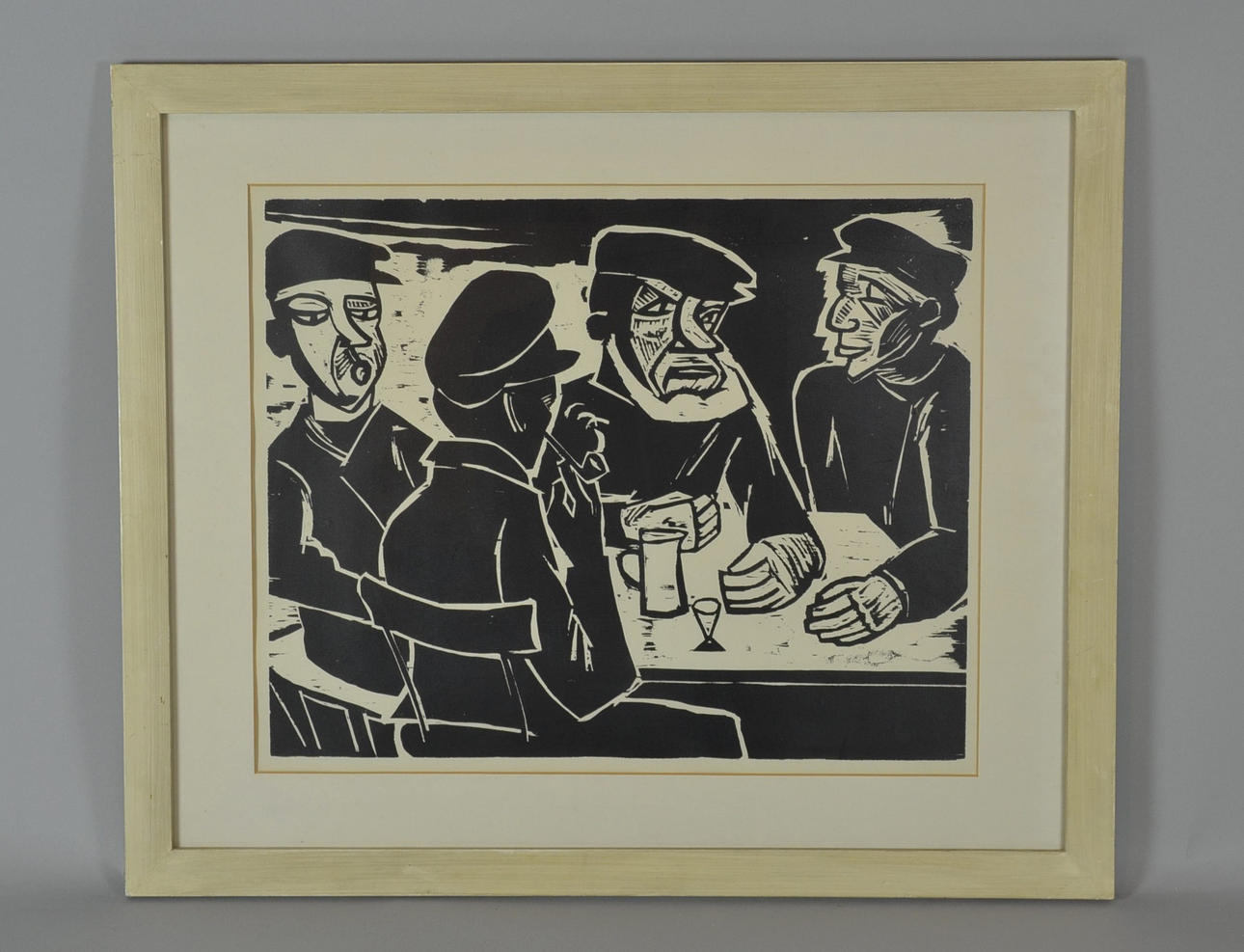 HERMANN MAX PECHSTEIN. På puben.