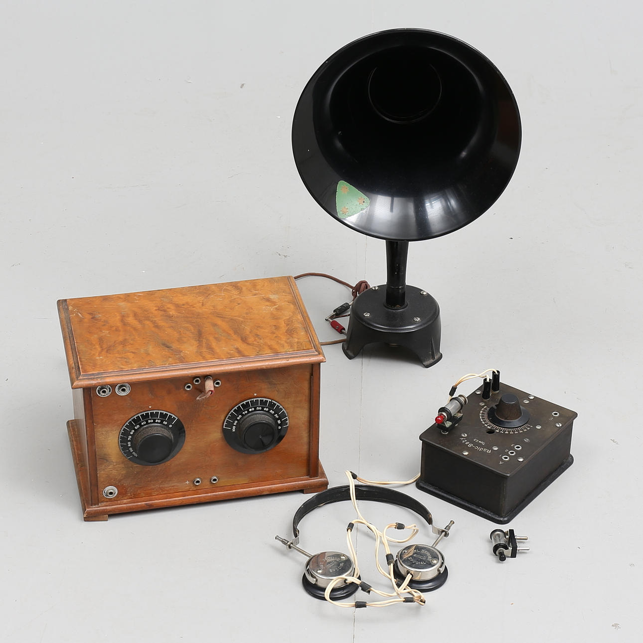 RADIOAPPARATER, 2st, 1920-tal.