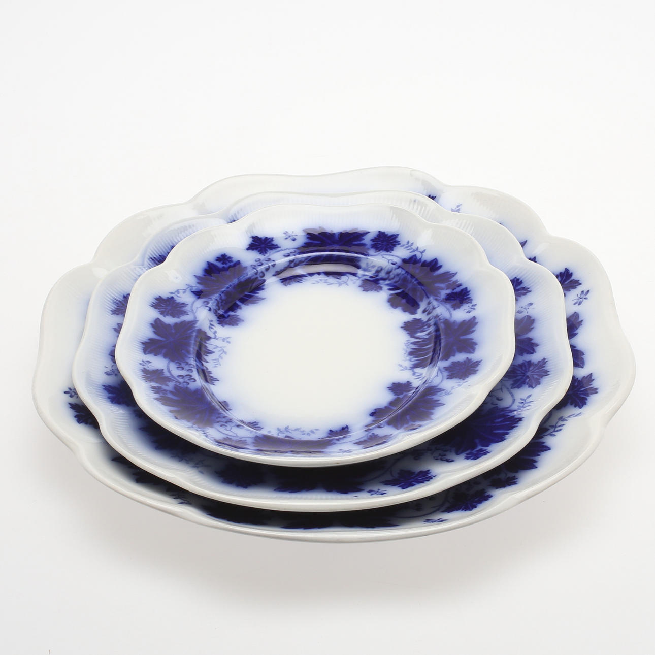 MATSERVIS, 65 delar, porslin, "Vinranka", Arthur Percy, Gefle.