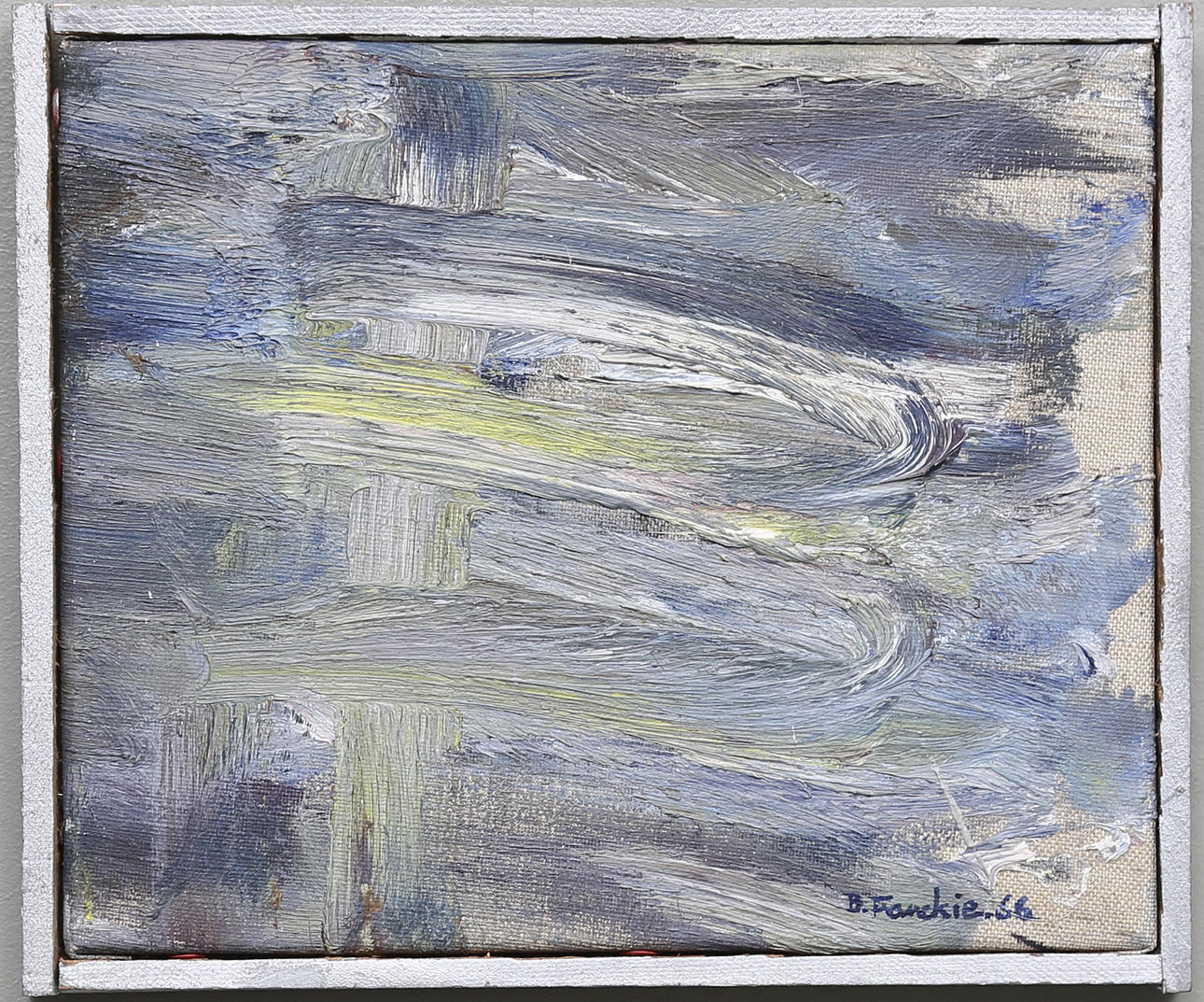 BERNT FRANCKIE. Olja på duk, signerad och daterad 56.