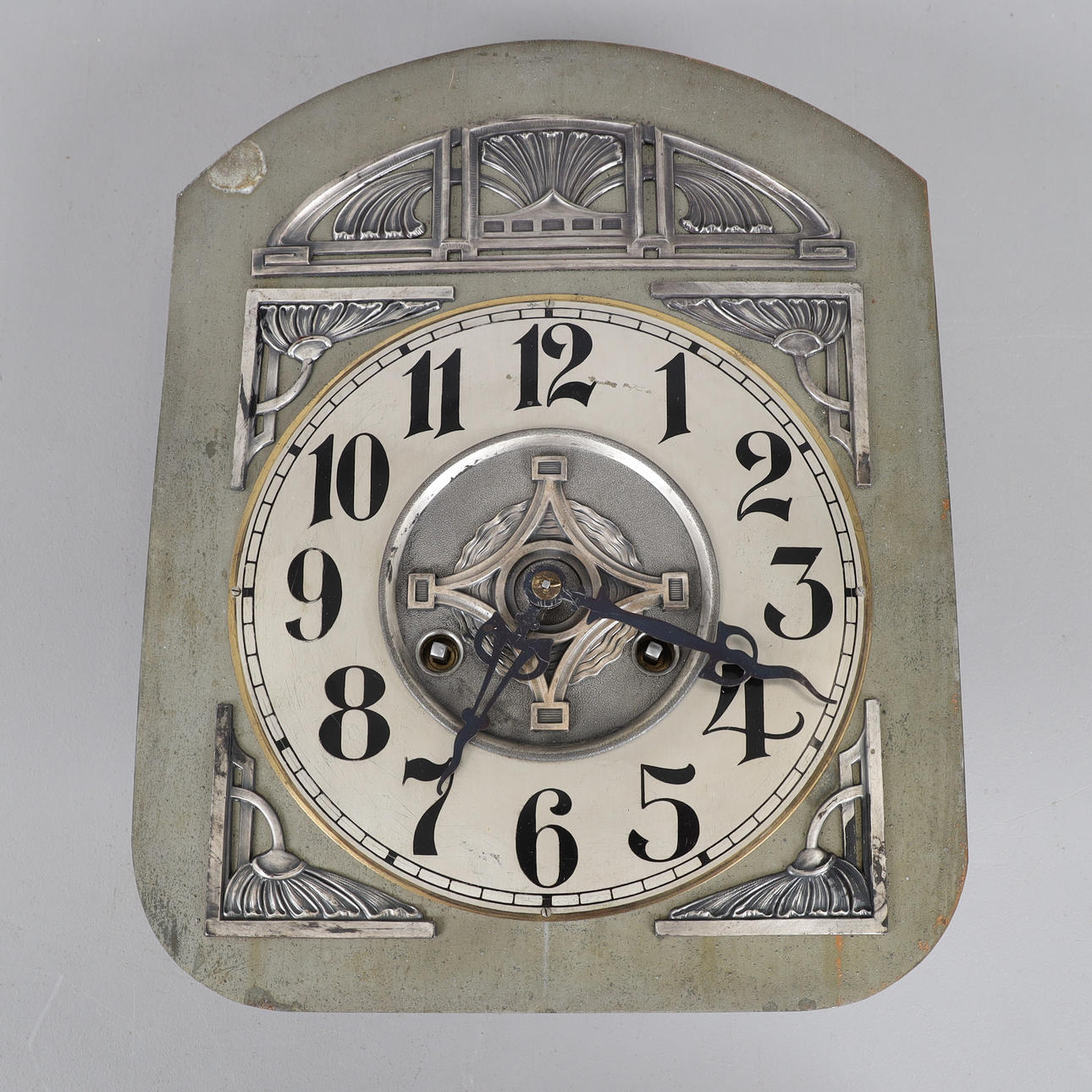 JUNGHANS, urskive/urværk, art nouveau, omkring 1900.