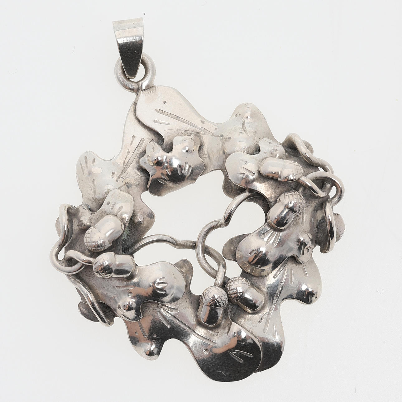 PENDANT, silver, Sune Stenudd Atelje Gold & Silver, 1948.