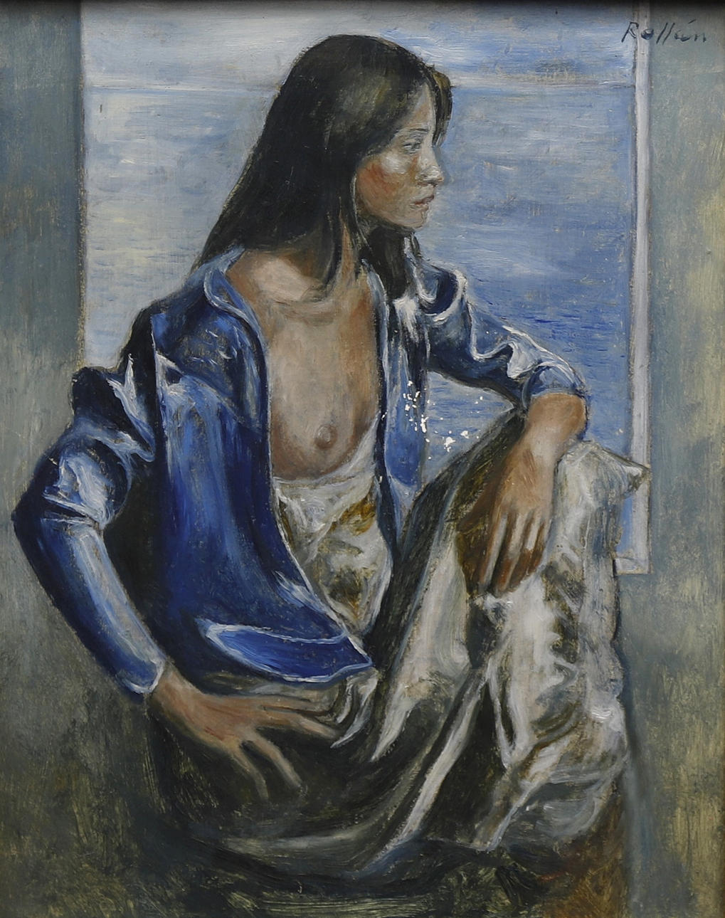 JORDI ROLLÁN LAHOZ. Una joven.