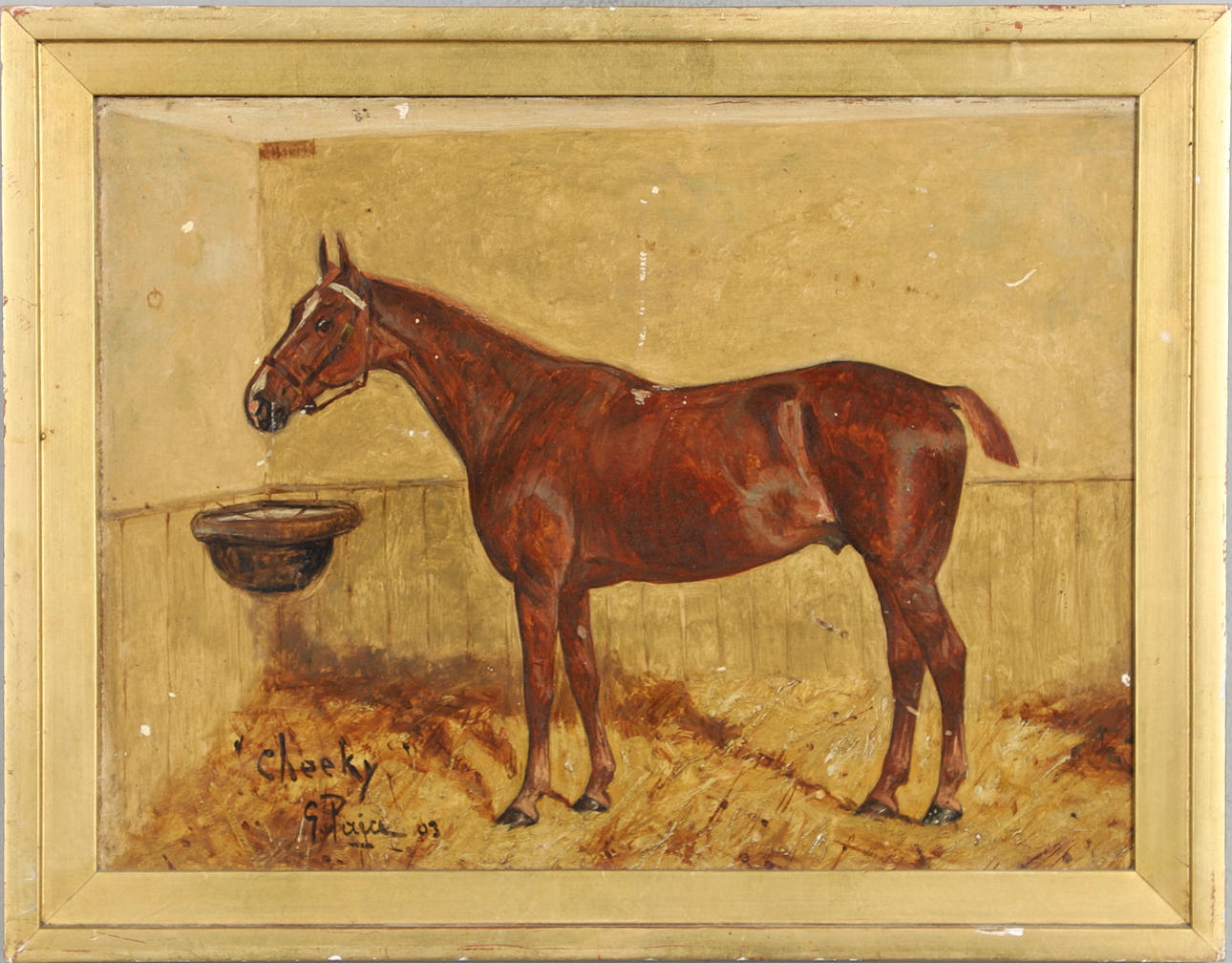 GEORGE PAICE (1854-1925). `CHEEKY`, BY `MARSEILLAISE` OUT OF `SURBITON MARE` (b.1899).