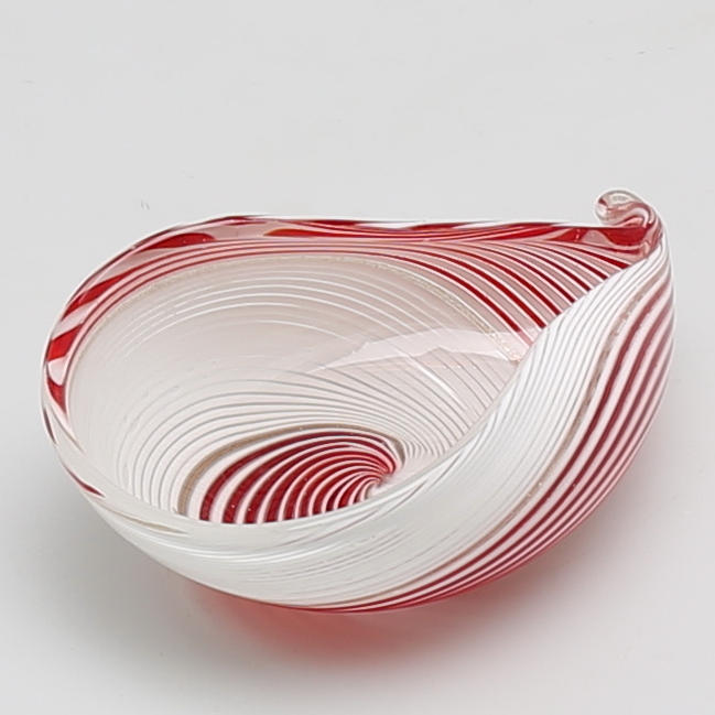 SKÅL i glas, troligen Dino Martens för Aureliano Toso, Murano, Italien.