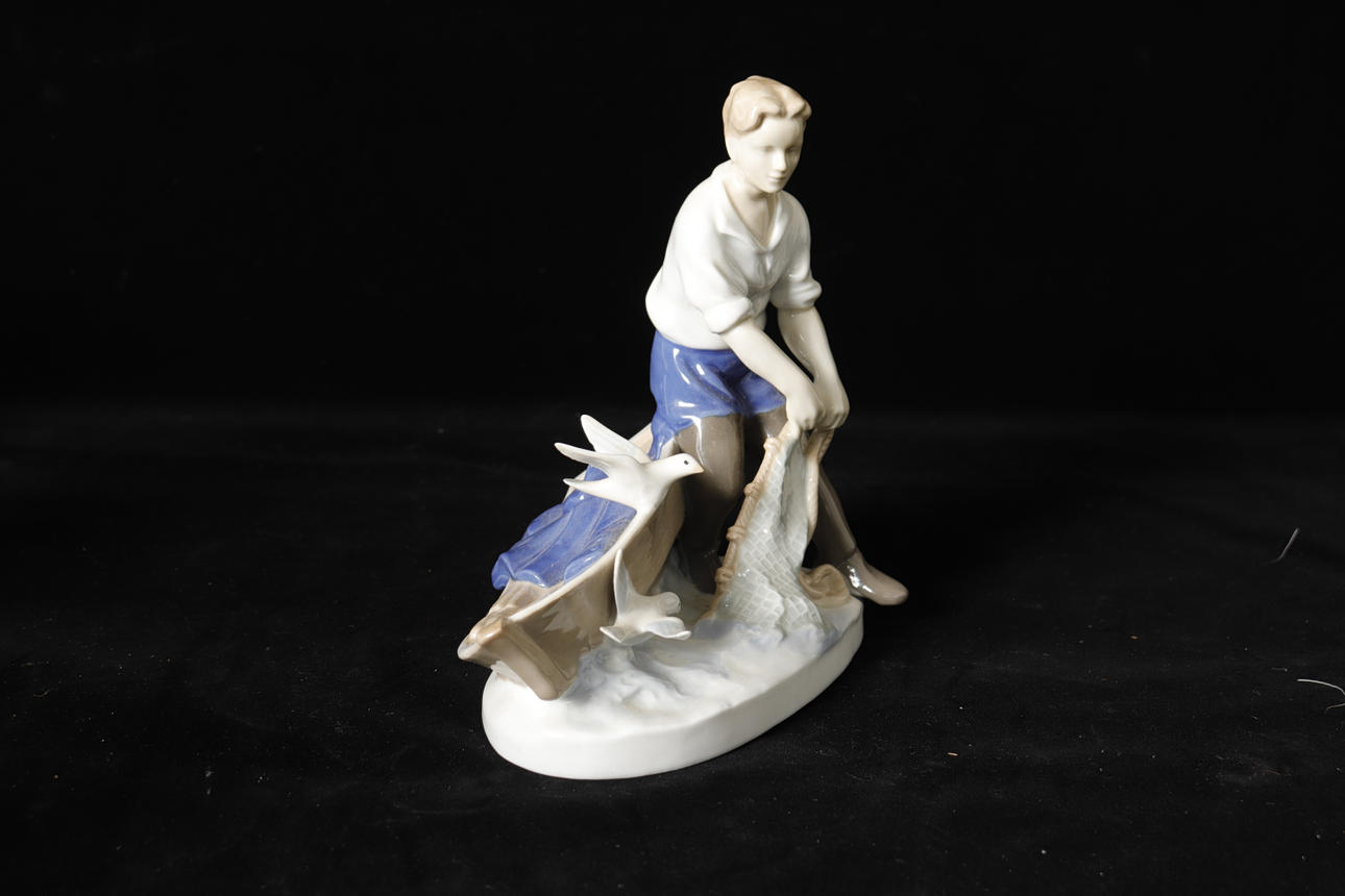 FIGURIN, porslin, GDR, Tyskland.