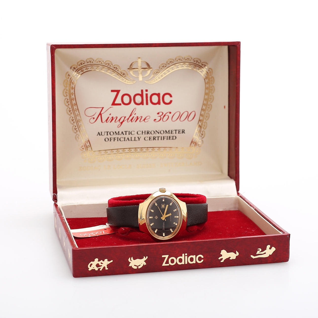 WRIST WATCH, Zodiac Automatic, steel.