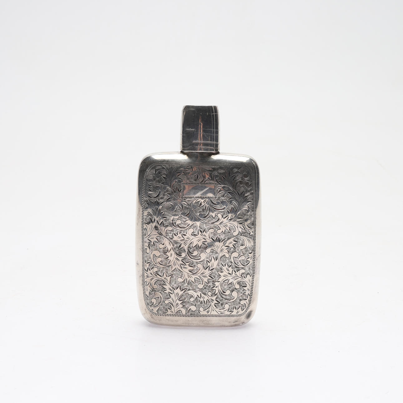 FICKPLUNTA, silver, utländska silverstämplar. Vikt ca 166,2 g.