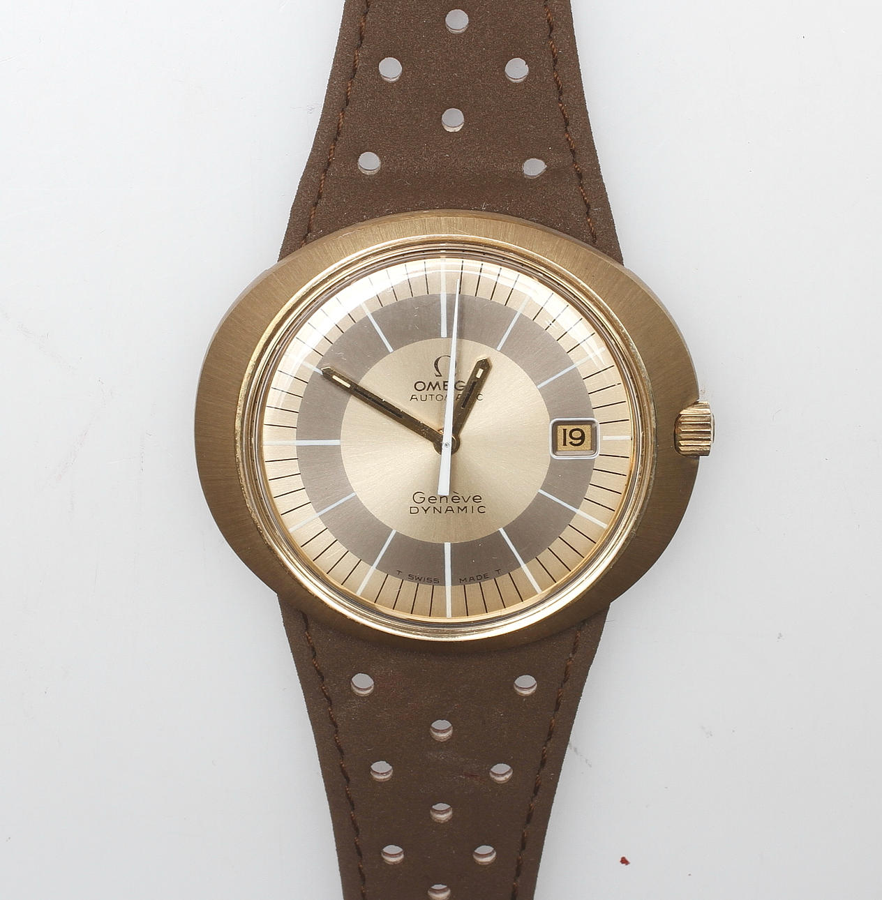 HERRARMBANDSUR, Omega, Geneve, Dynamic, automatic, 1970-tal.