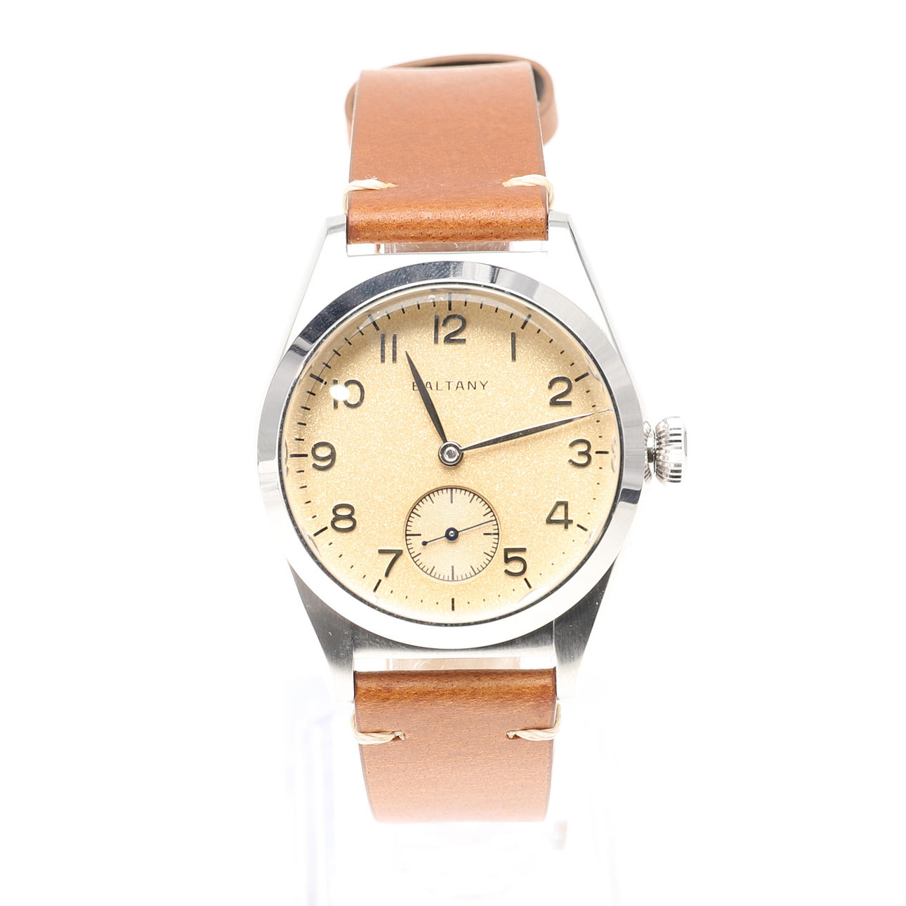 BALTANY. EINE HANDAUFZUG HERREN ARMBANDUHR.