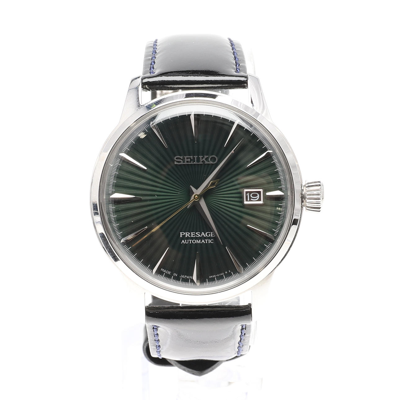 SEIKO. A GENTS AUTOMATIC PRESAGE WRIST WATCH.
