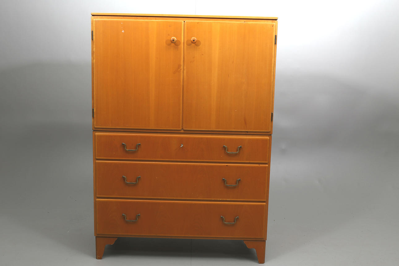 SKÅP MED LÅDOR, Nordiska Kompaniet, 1950-tal.