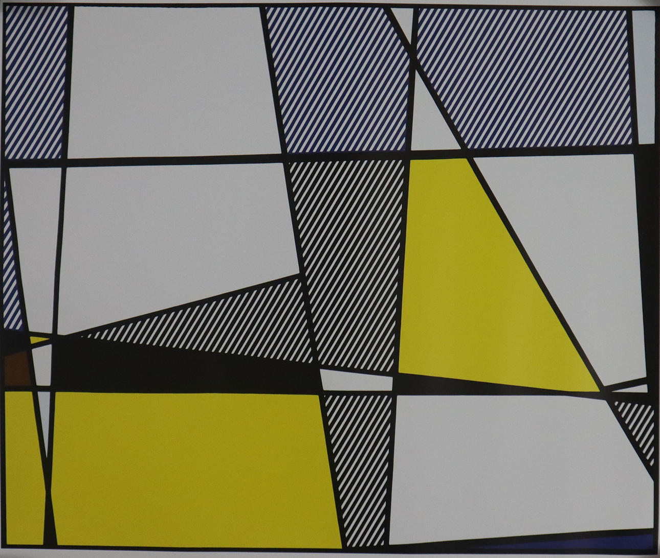 AFTER - ROY LICHTENSTEIN. “Cow going abstract”, triptych.