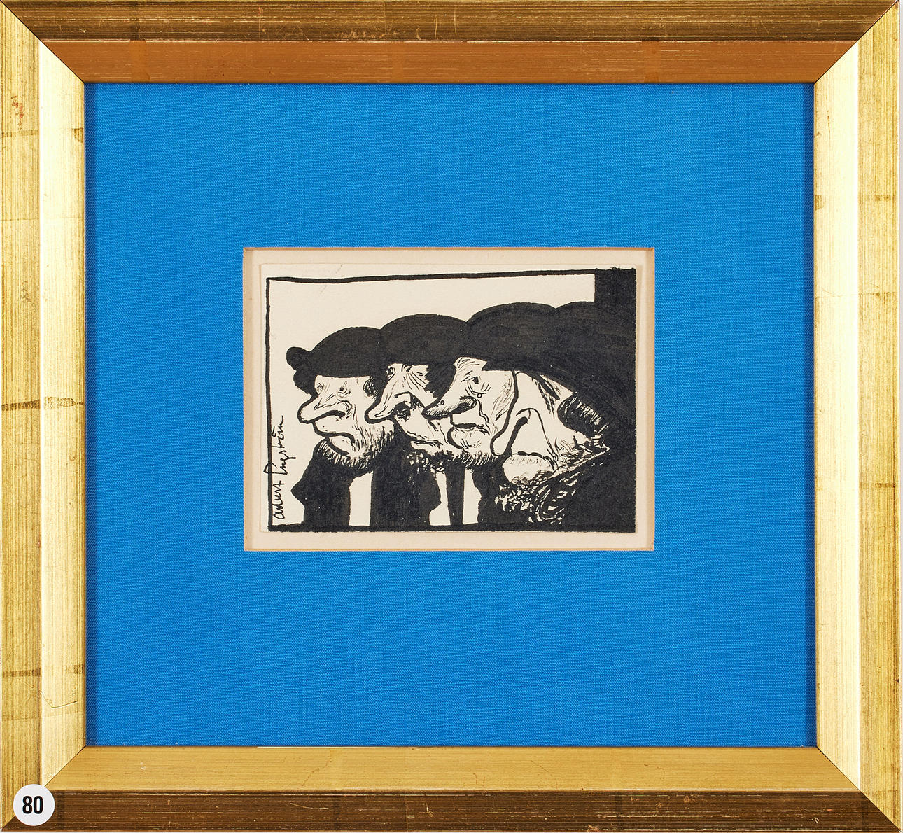 ALBERT ENGSTRÖM. "Cuatro viejos" (corte).