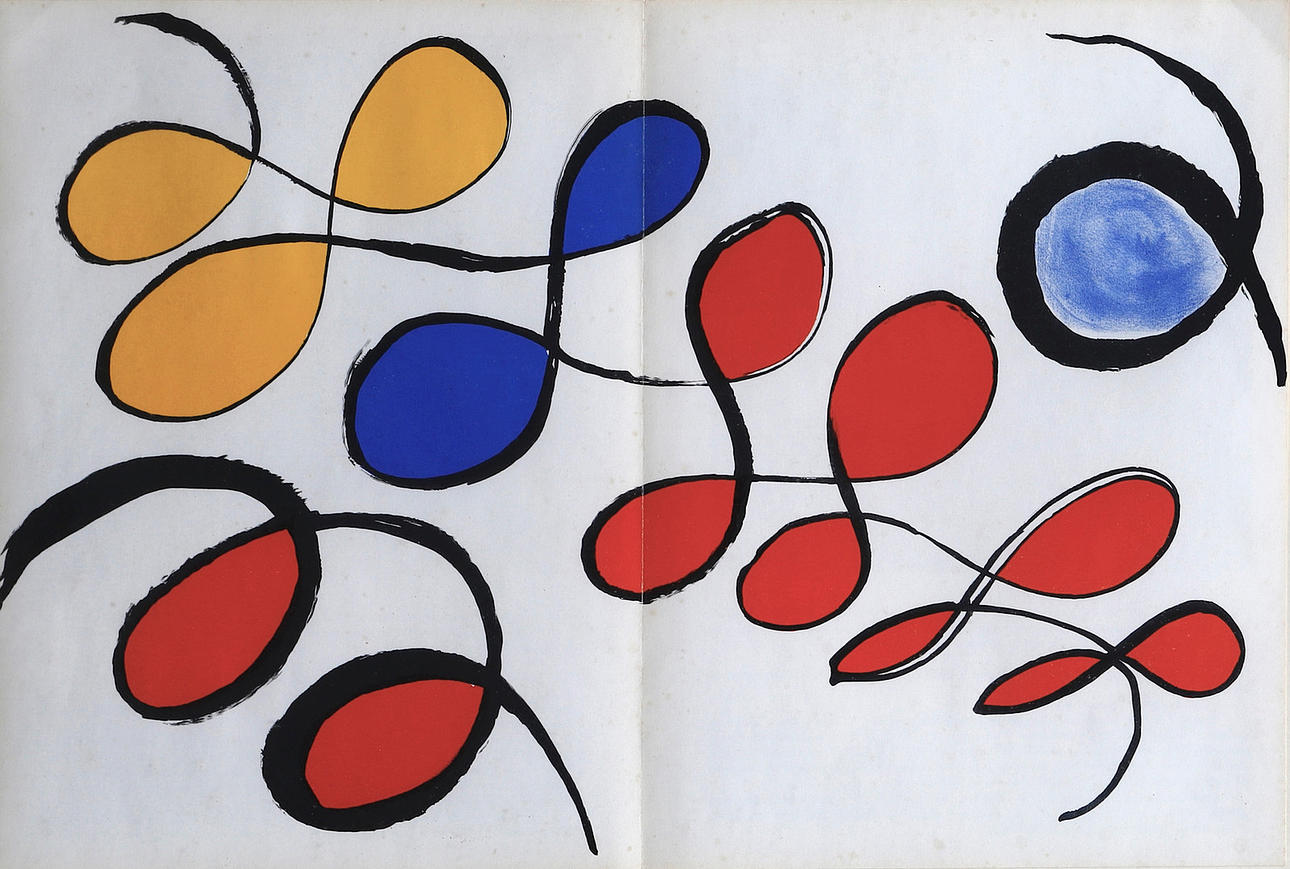 AFTER ALEXANDER CALDER. Untitled ("Derrière le miroir").