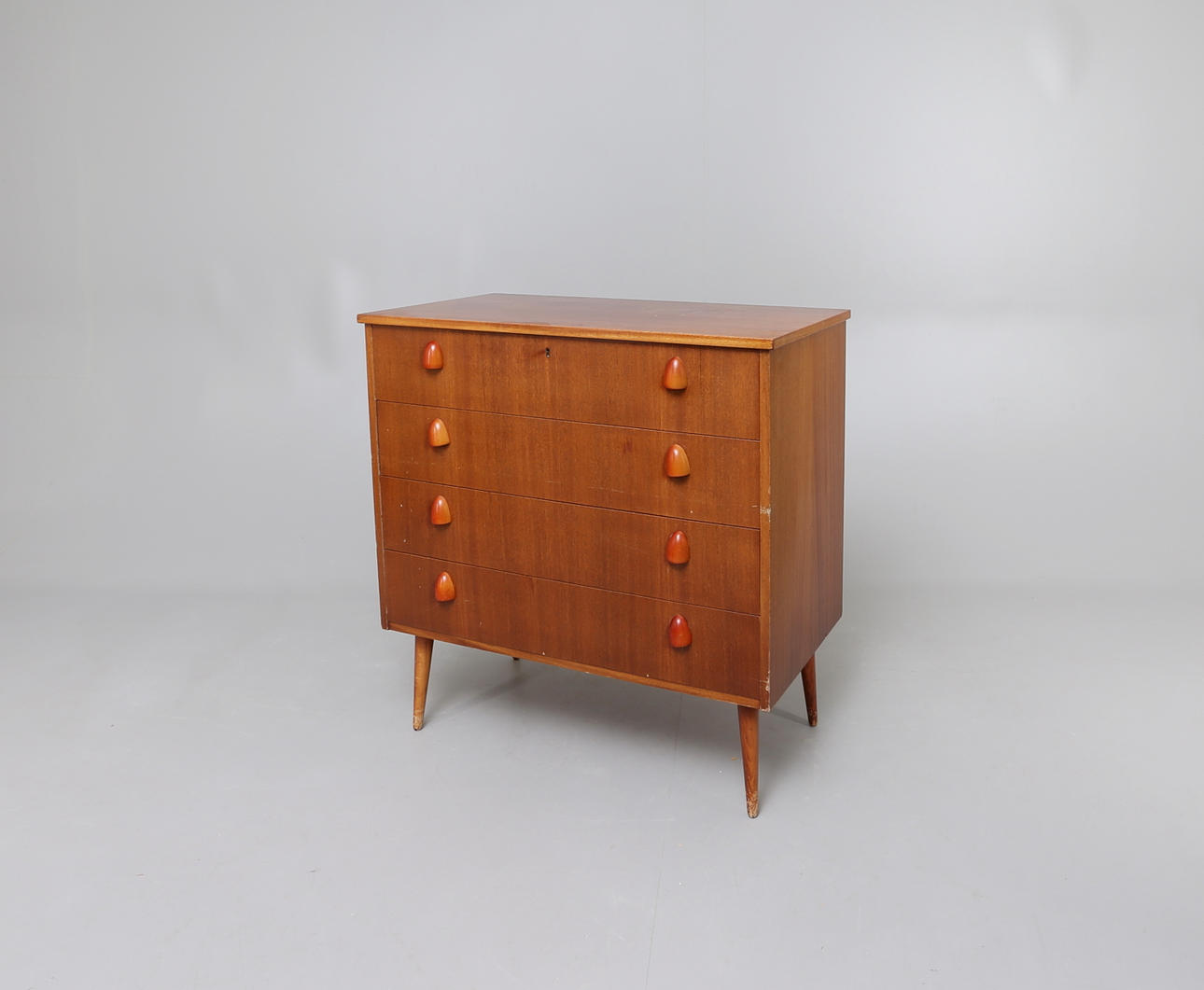 BYRÅ, teak, 1950/60-tal.