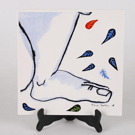 TIMO SOLIN, fat, porslin, Höganäsgruppen.