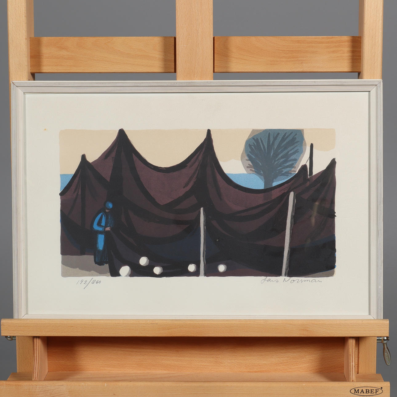 LARS NORRMAN. LITHOGRAPHY, Numbered 192/260.