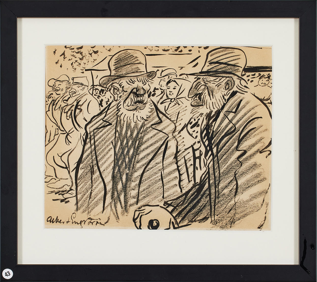 ALBERT ENGSTRÖM. "Markt im westlichen Värmland".