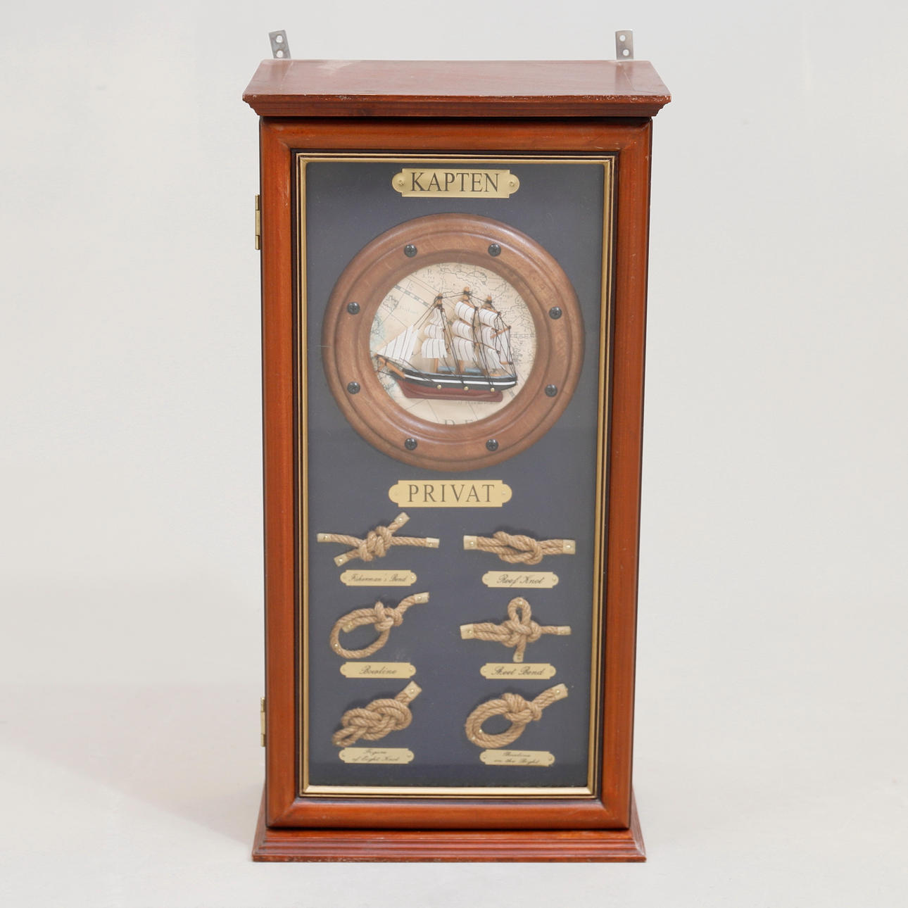 BAR CABINET, wall mounted, nautical, contemporary.