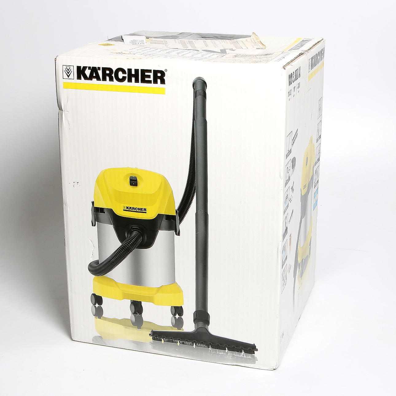 GROVDAMMSUGARE, Kärcher WD 3,000M.
