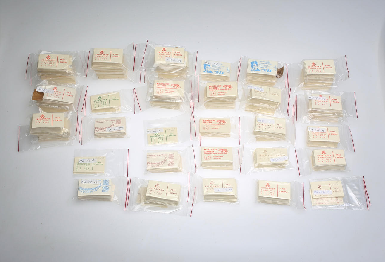 POSTFRISKA FRIMÄRKEN.